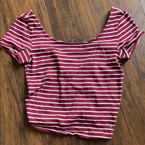 American Eagle Outfitters Tops - American Eagle Striped crop top